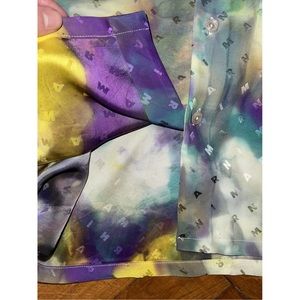 Marni tie dye button shirt collar